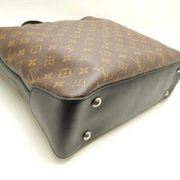 Louis Vuitton Monogram Macassar Davis Brown 2WAY Bag - Picture 7 of 8